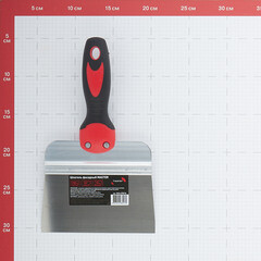 Шпатель фасадный Hesler Master 150 мм с эргономичной ручкой и широким полотном (540-678210) - фото 3