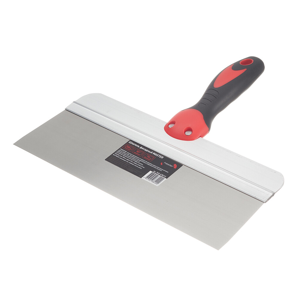 Изображение товара Шпатель Hesler Master 300 — фасадный, эргономичная ручка, прямой угол Изображение товара Шпатель Hesler Master 300 — фасадный, эргономичная ручка, прямой угол