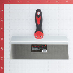 Шпатель фасадный Hesler Master 300 мм с эргономичной ручкой и широким полотном (540-678213) - фото 2