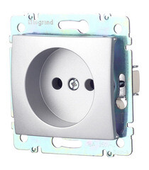 Розетка Legrand Valena встраиваемая алюминий (694341) - фото 4