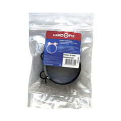 Хомут силовой Hard-Fix 68-73 мм оцинкованная сталь с полимерным покрытием одноболтовый - фото 3