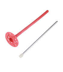 Дюбель для теплоизоляции Tech-Krep 10х220 мм металлический гвоздь с термоголовкой (30 шт.) - фото 3