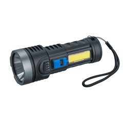 Фонарь ручной Navigator NPT-CP28-ACCU светодиодный 1 LED 1 Вт аккумуляторный Li-Ion 1200 мАч пластик 4 режима (95558)