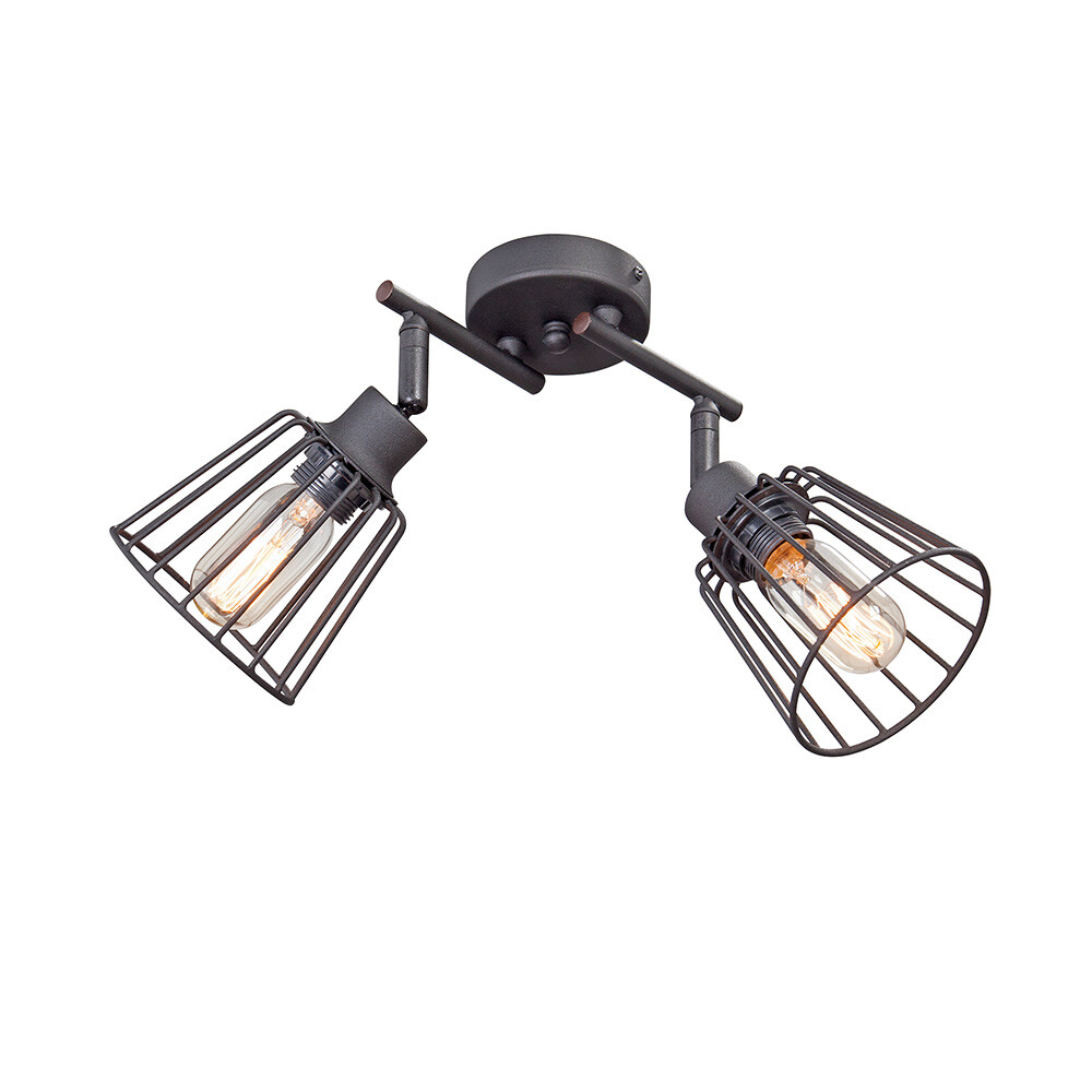 Изображение товара Спот Vitaluce E27 120 Вт 6 кв.м черный IP20 (V4589-1/2PL, 9784)