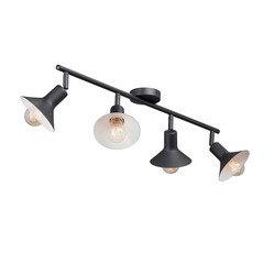 Изображение товара Спот потолочный Vitaluce E27 160 Вт 12 кв.м черный IP20 (V4807-1/4PL, 9782)