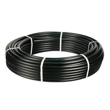 Труба гладкая ПНД 16 мм Геопласт тяжелая черная (100 м) (5086)