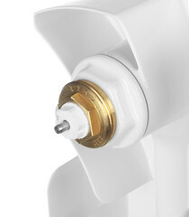 Радиатор биметаллический Rifar Base Ventil 500 мм 6 секций 3/4 нижнее правое подключение белый - фото 3