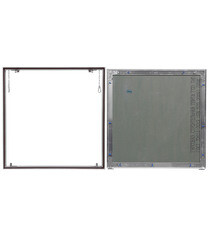 Люк ревизионный под плитку Хаммер Гиппократ-П алюминиевый 600х600 мм скрытый нажимной - фото 3