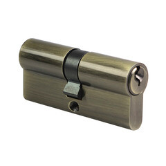 Цилиндр Corsa Deco 60 30х30 мм ключ/ключ античная бронза - фото 2