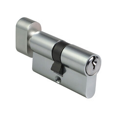 Цилиндр Corsa Deco 60 30х30 мм ключ/вертушка матовый никель - фото 4