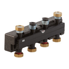 Изображение товара Коллектор распределительный Meibes до 3 отопительных контуров (с комплектом кронштейнов) (M66301.21RU)