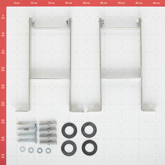 Коллектор распределительный Meibes до 3 отопительных контуров (с комплектом кронштейнов) (M66301.21RU) - фото 2