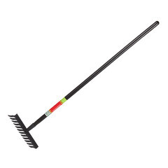 Грабли Молодость моя (1004-12-Ч) металлические 12 зубьев 1300 мм витые - фото 3