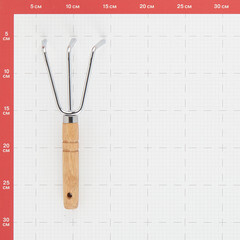 Рыхлитель Ваш сад 3 зуба с деревянной ручкой (0532-3) - фото 2