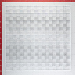 Решетка вентиляционная пластиковая декоративная потолочная Era ПДП Fusion 595х595 мм белая - фото 2