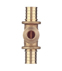 Тройник Stout 20 х 16 х 20 мм латунный (SFA-0014-201620) - фото 2