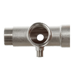 Соединитель для насоса Valtec 1 НР(ш) х 1 ВР(г) х 1 ВР(г) х 1/4 НР(ш) х1/4 ВР(г) пятиходовой (VTr.600.N.06110) - фото 3