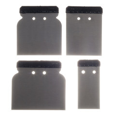 Набор шпателей японских Sparta 50/80/100/120 мм нержавеющая сталь (4 шт.) (852605) - фото 3