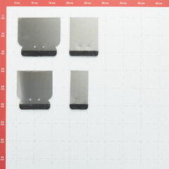 Набор шпателей японских Sparta 50/80/100/120 мм нержавеющая сталь (4 шт.) (852605) - фото 2