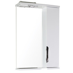 Изображение товара Зеркальный шкаф АСБ-Мебель Мессина 50х75х18 см с подсветкой белый