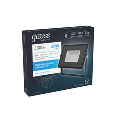Прожектор светодиодный Gauss Qplus ДО-30 6500К 30 Вт IP65 черный - фото 5