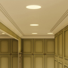 Светильник встраиваемый светодиодный белый 18 Вт 3000К IP20 Gauss Slim ДВО (939111118) - фото 6