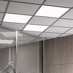 Светильник светодиодный для потолка армстронг встраиваемый Gauss ДВО/ДПО-35 6500К 35 Вт IP20 белый призма (842123333) - фото 6