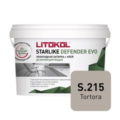 Изображение товара Затирка эпоксидная Litokol Starlike Defender Evo s.215 тортора 2 кг