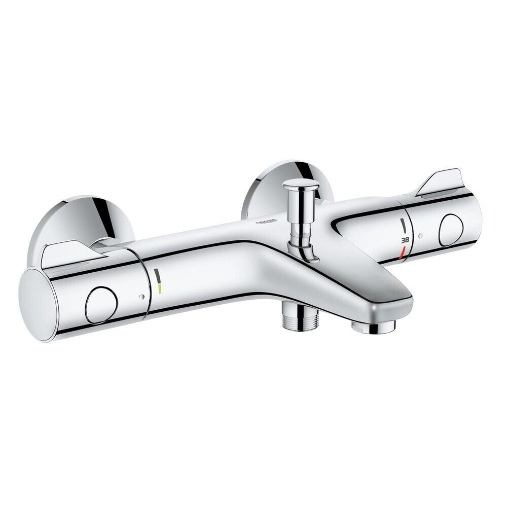 Изображение товара Смеситель для ванны Grohe Grohtherm 800 хром термостатический с коротким изливом без лейки (34567000)