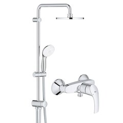 Душевая система Grohe New Tempesta с верхним душем с лейкой хром (124410)