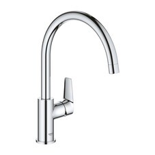 Смеситель для кухни Grohe BauEdge хром с высоким изливом однорычажный (31367001)