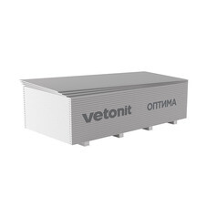 Гипсокартон Vetonit (Gyproc) Оптима 2500х1200х12,5 мм