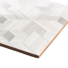 Плитка декор Нефрит Эста геометрия светлая 400x200x8 мм - фото 5