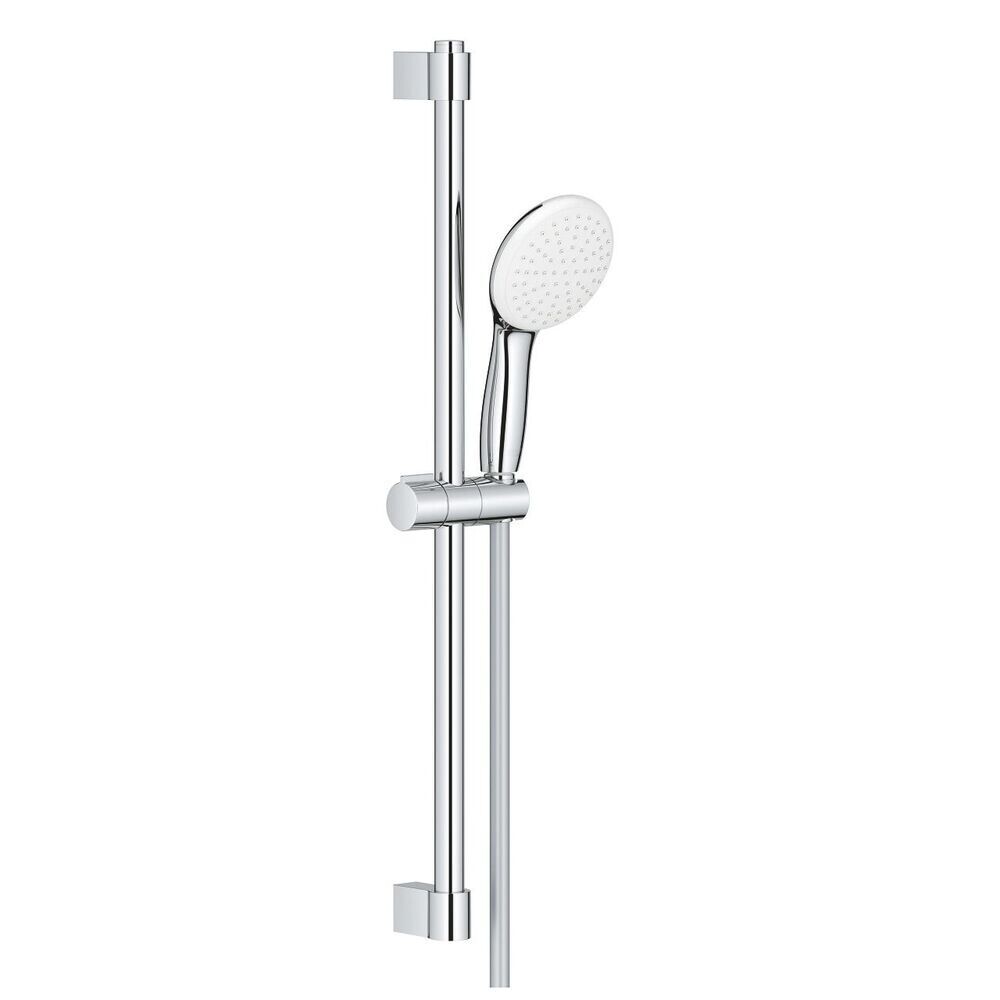 Изображение товара Душевой комплект Grohe Tempesta с хромированной лейкой и штангой — комфорт и экономия