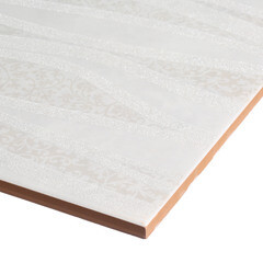 Плитка декор Нефрит Тендре волна серая 500x250x9 мм - фото 3