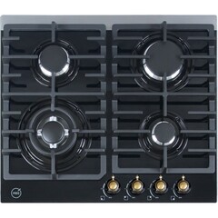 Варочная панель газовая MBS PG-615BL classic 4 конфорки черная
