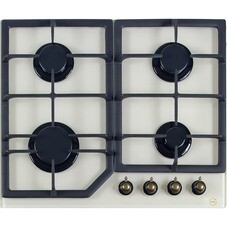 Варочная панель газовая MBS PG-611IV classic 4 конфорки бежевая
