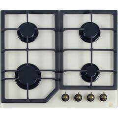 Варочная панель газовая MBS PG-611IV classic 4 конфорки бежевая