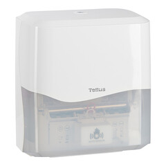 Диспенсер Tellus Matic Solution для бумажных полотенец сенсорный пластик белый (911100)