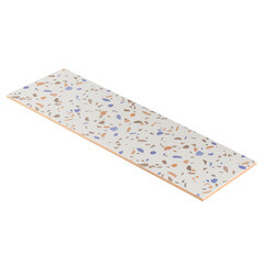 Плитка облицовочная Нефрит Террацио белая с крошкой 600x200x9 мм (10 шт.=1,2 кв.м) - фото 10