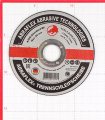 Круг отрезной по металлу Abraflex 115х22,2х1 мм (А115102223/32081) - фото 4