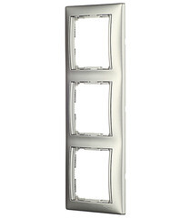 Рамка Legrand Valena трехместная алюминий (694332) - фото 3