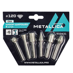 Набор шарошек для дрели Metalica Optima (6 шт.) (902431)