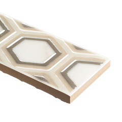 Плитка бордюр Kerama Marazzi Гран Пале белая 250х54х8 мм - фото 4