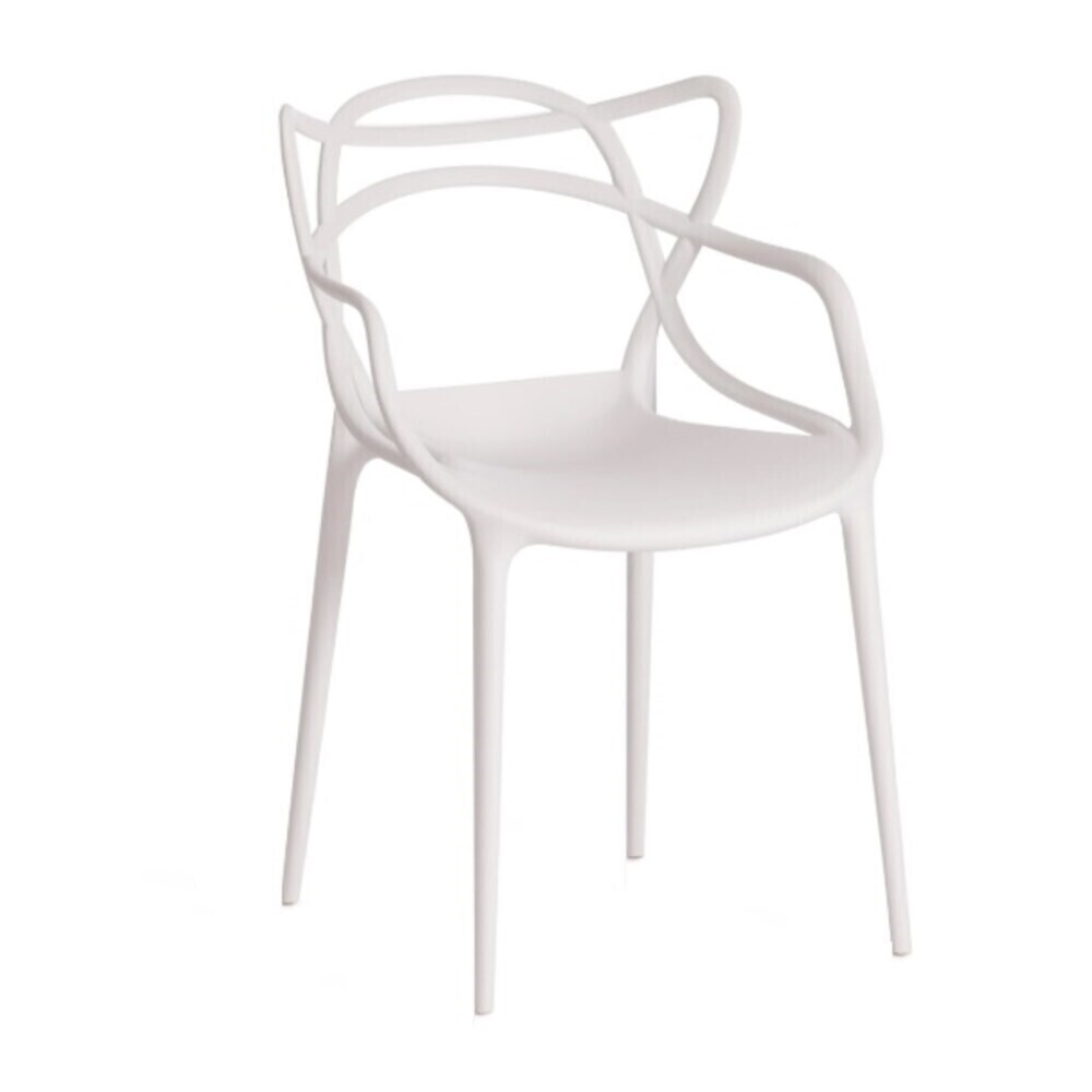 Изображение товара Стул Тэтчер Cat Chair белый для кухни и гостиной Изображение товара Стул Тэтчер Cat Chair белый для кухни и гостиной