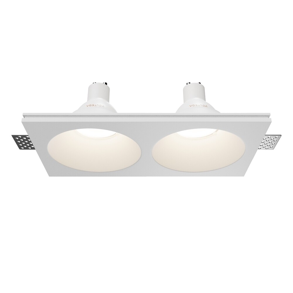Светильник встраиваемый GU10 белый 10 Вт IP20 Technical Gyps Modern (DL129-GU10-02-W)