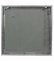 Люк ревизионный под плитку Хаммер Гиппократ-П алюминиевый 600х600 мм скрытый нажимной - фото 2