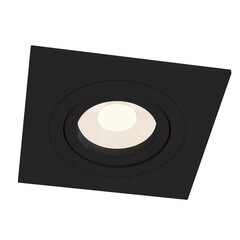 Светильник встраиваемый GU10 черный 50 Вт IP20 Maytoni Atom ДВО (DL024-2-01B) - фото 1