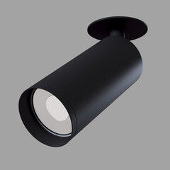 Спот потолочный встраиваемый Maytoni Technical Focus GU10 50 Вт 4 кв.м черный IP20 (C018CL-01B) - фото 5