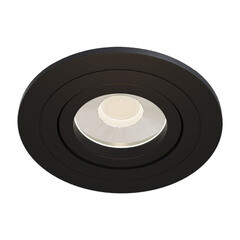 Светильник встраиваемый GU10 черный 50 Вт IP20 Maytoni Atom ДВО (DL023-2-01B) - фото 1